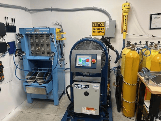 New at diving RABAC: Nitrox Fills up to 100% O₂